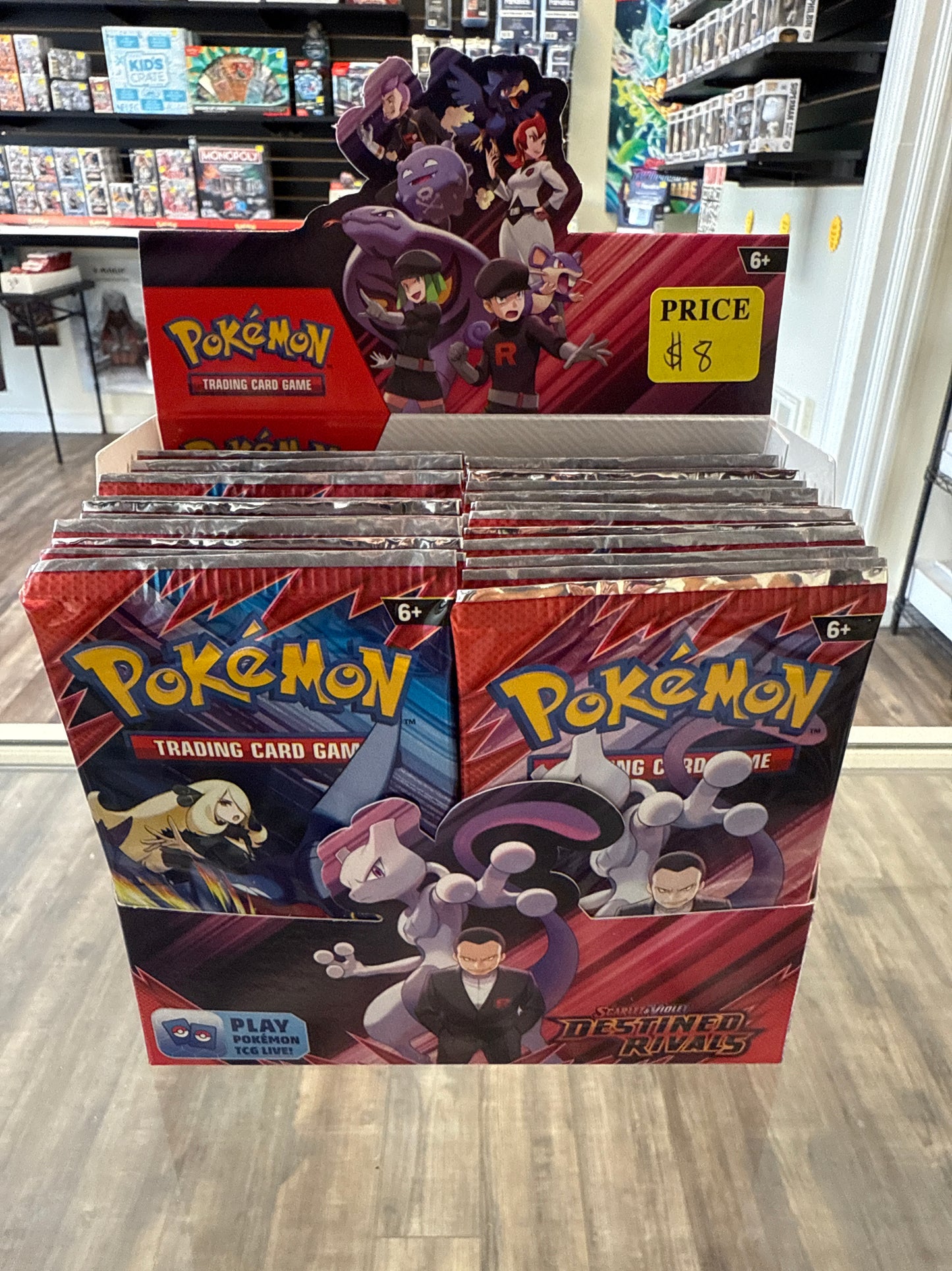 Pokemon TCG Destined Rivals Booster Pack