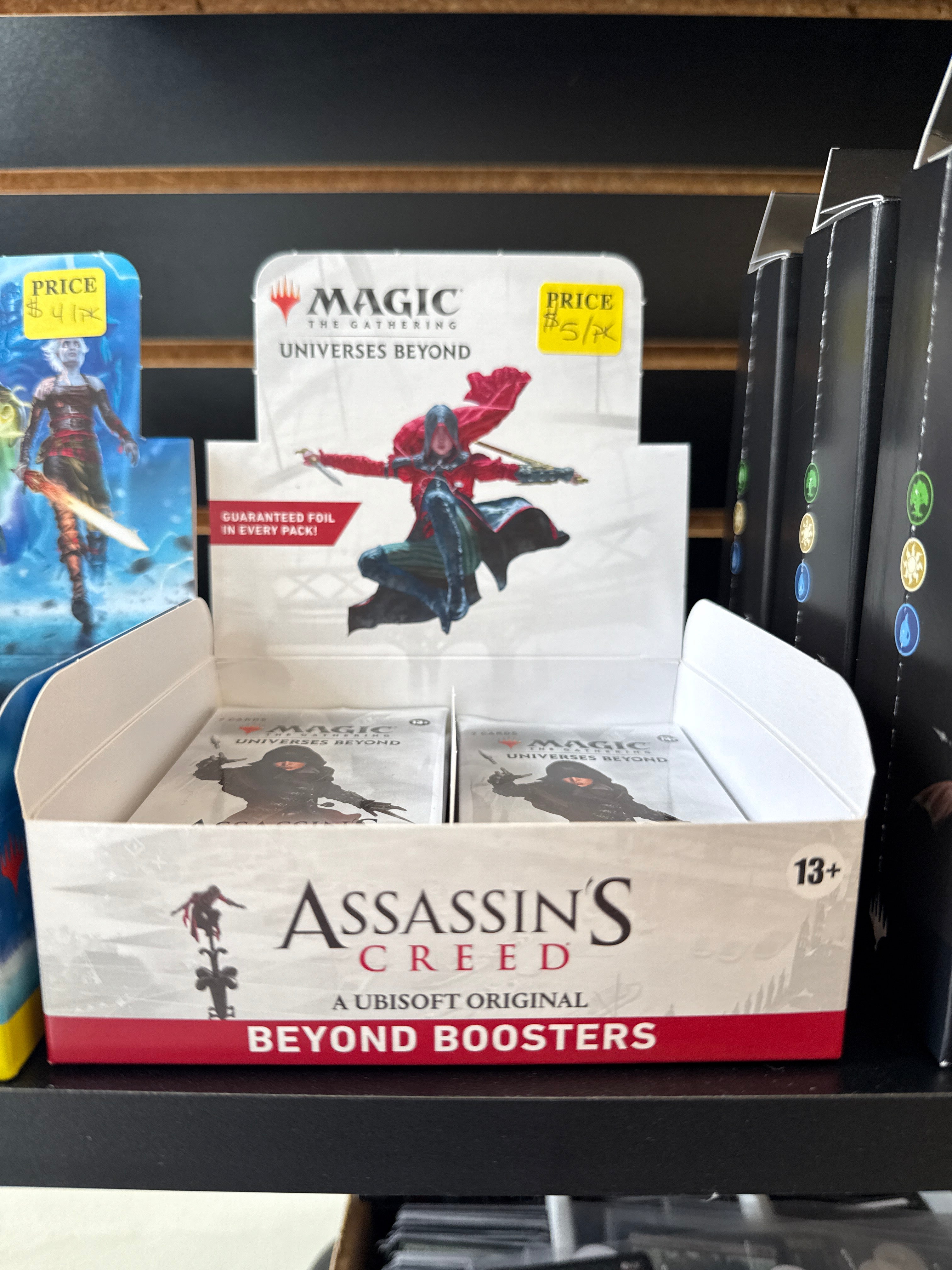 Magic Assassins Creed Beyond Booster Pack GI Cards and Collectibles Magic Assassins Creed Beyond Booster Pack GI Cards and Collectibles