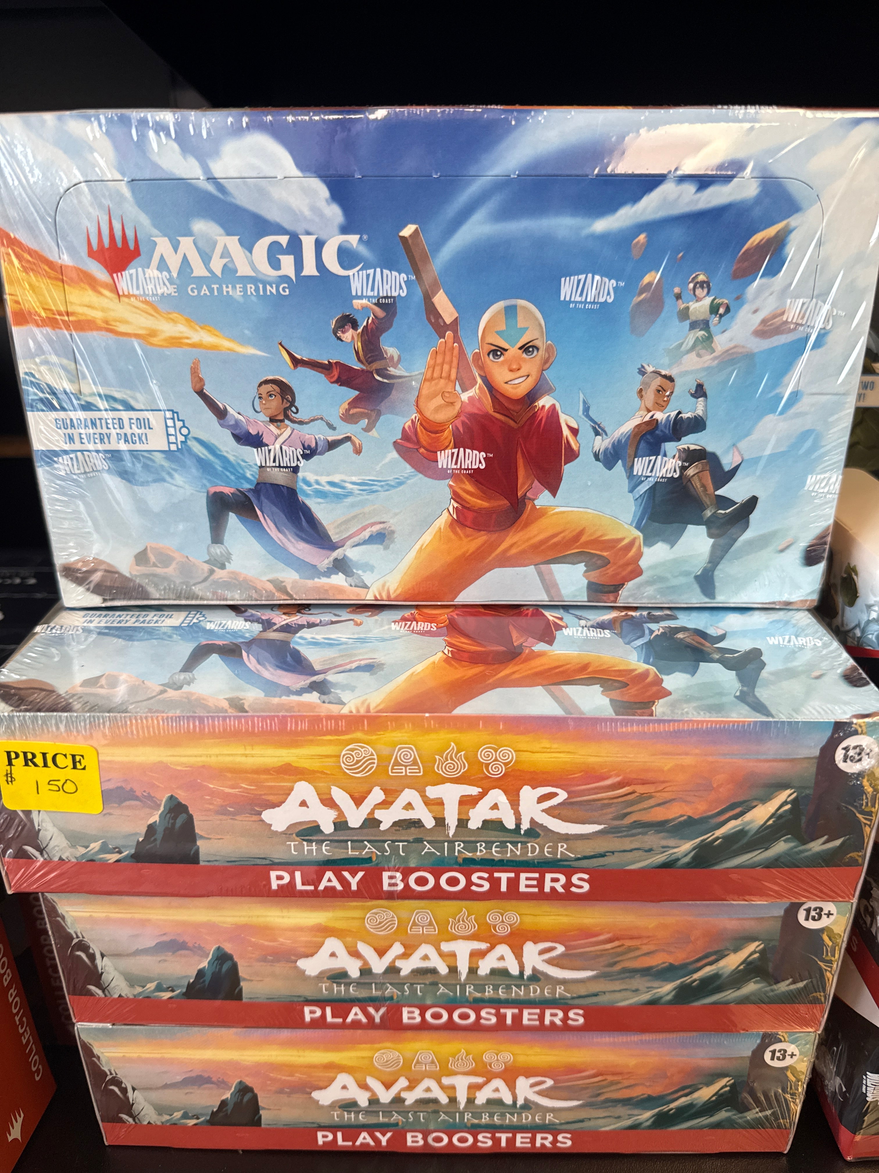 avatar: the last airbender - play booster box Magic Avatar Play Booster Box – GI Cards and Collectibles