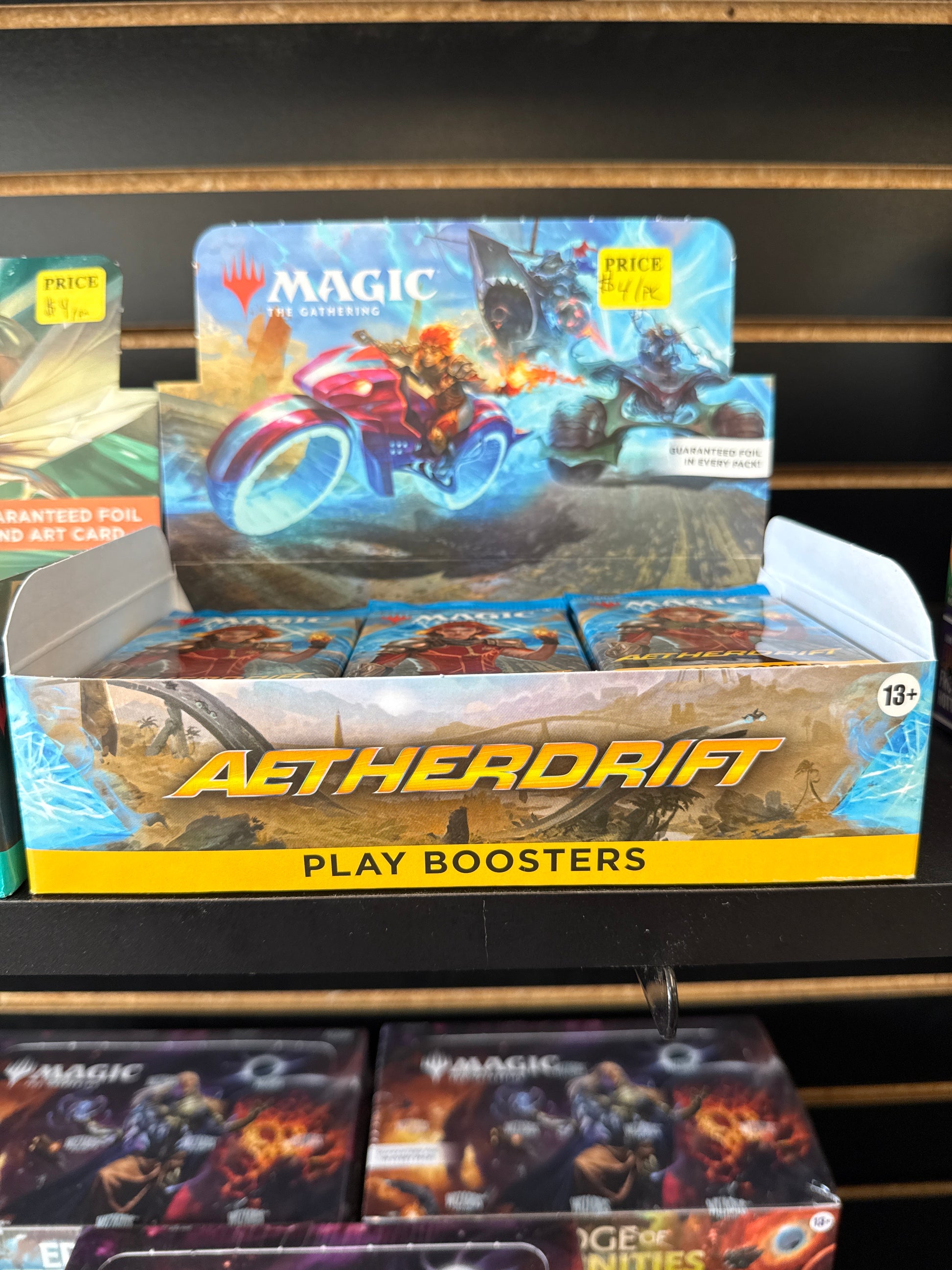 Magic Aetherdrift Play Booster Pack GI Cards and Collectibles Magic Aetherdrift Play Booster Pack GI Cards and Collectibles