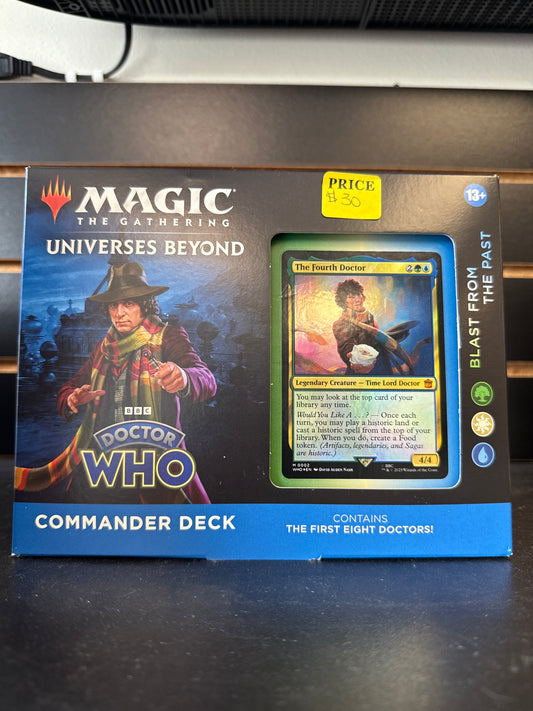 Magic Doctor Who Commander Deck - Blast From The Past