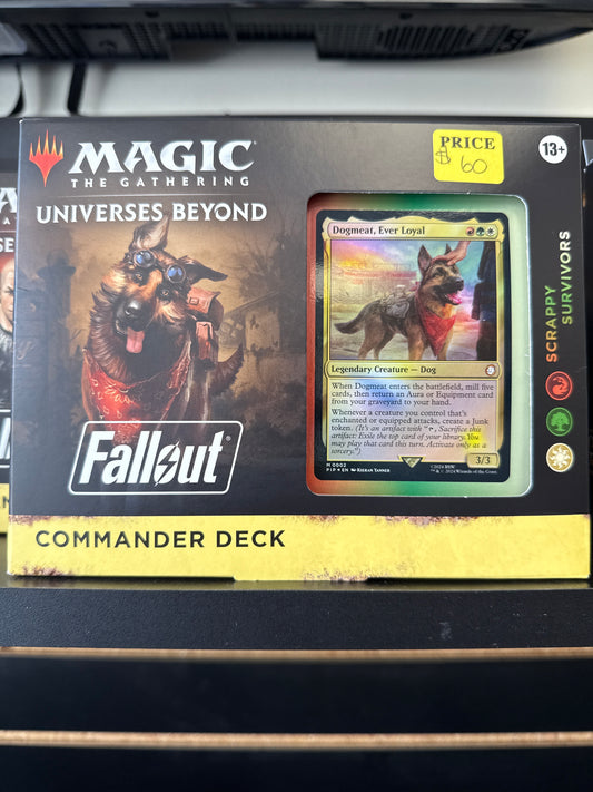 Magic Fallout Commander Deck - Scrappy Survivors