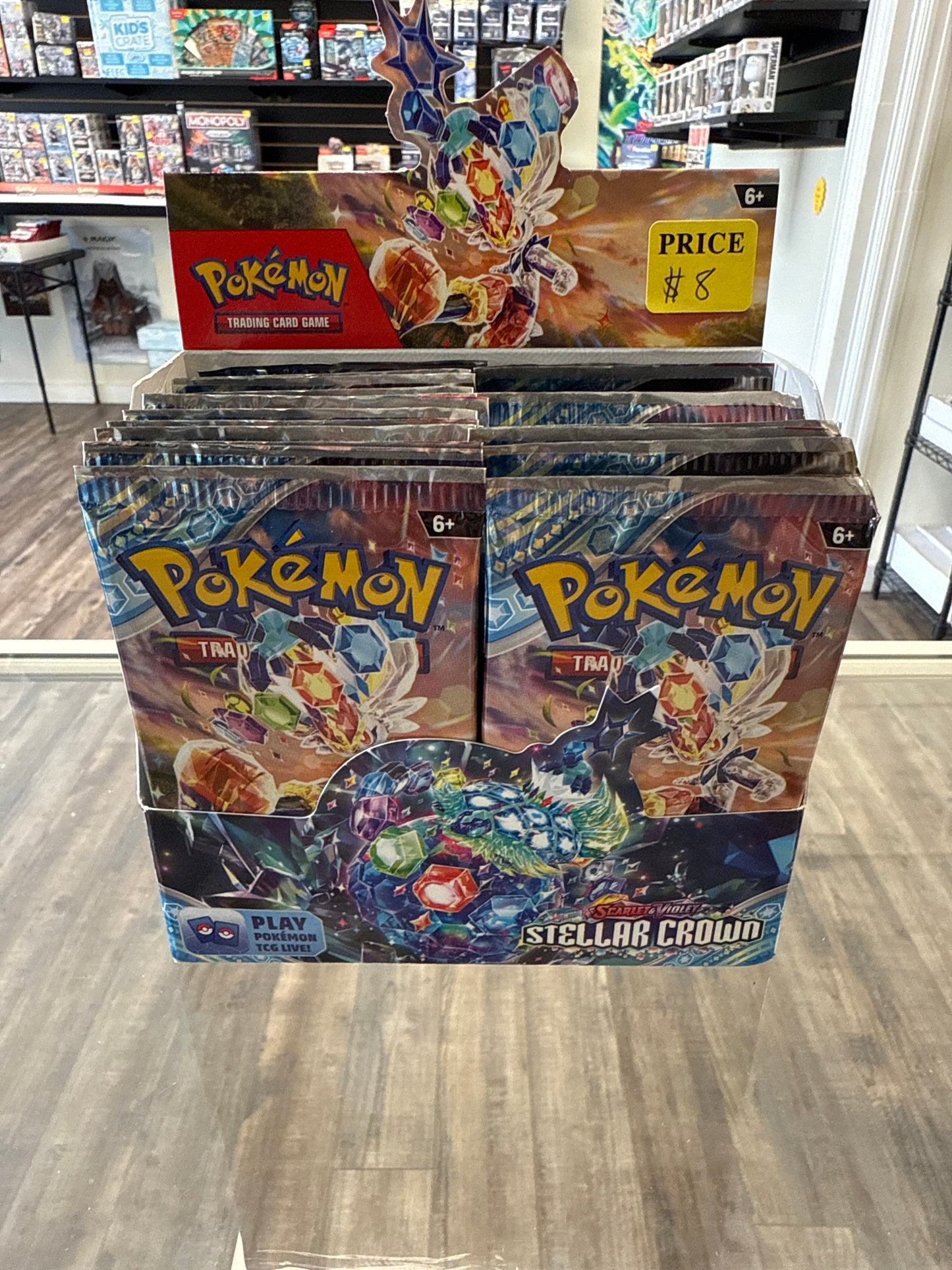 Pokemon TCG Stellar Crown Booster Pack