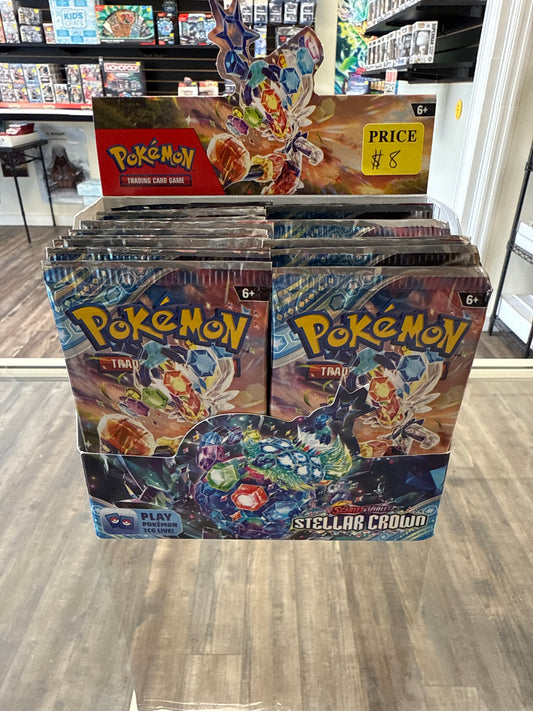 Pokemon TCG Stellar Crown Booster Pack