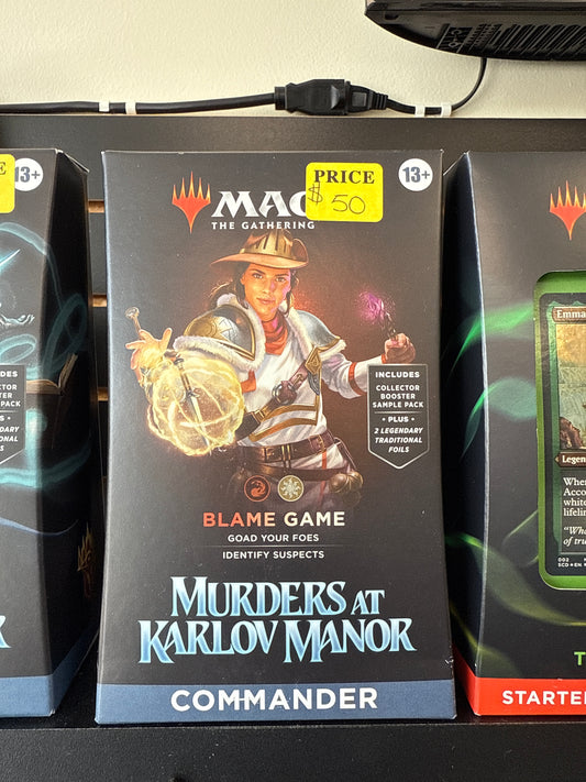 Magic Murders at Karlov Manor Commander Deck - Blame Game