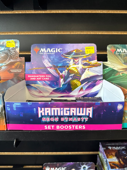 Magic Kamigaea Neon Dynasty Set Booster Pack