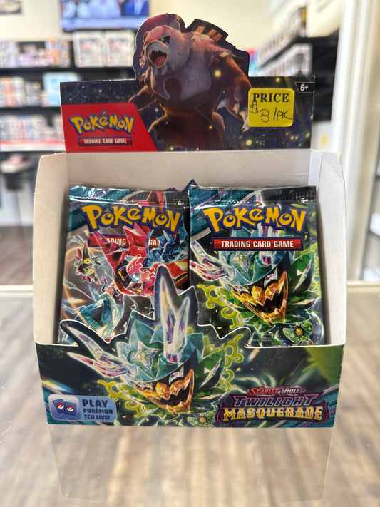 Pokemon TCG Twilight Masquerade Booster Pack