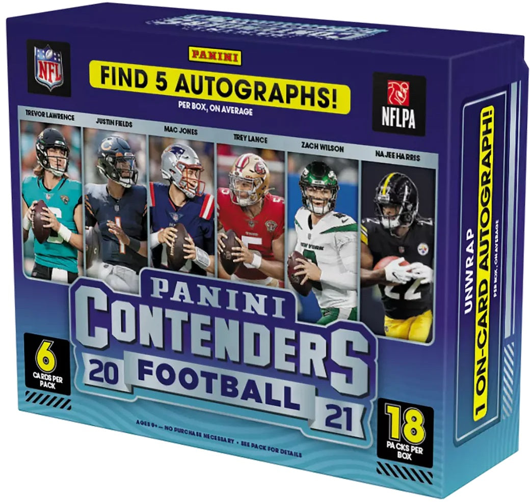 2021 Panini Contenders Football Hobby Box